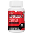 NutriJa Ephedra 25mg | 60 Capsules | Standardized to 10:1 | for Thermogenic Energy & Focus