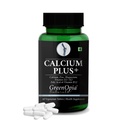 Naturals Calcium Plus+ Tablets with Calcium, Zinc, Magnesium, Vitamin D2, K2, Folic Acid & Vitamin B12, 60 Vegetarian Tablets