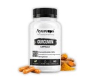 Curcumin 500mg 60 Veg Capsules | Turmeric Extract Supplement For Joint Support, Immune Health And Antioxidant Support | Plant Based Herbal Formula For Men And Women