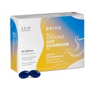 Briyo Gut Health Support – 60 Billion CFU Probiotics with Prebiotics, Digestive Enzymes & Herbs |Gut Guardian Formula to Boost Good Gut Bacteria, Support Digestion & Immunity, and Relieves Bloating