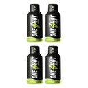 ONE SHOT ENERGY Energy Shot (Pack of 240ml 4 Shots) | (4 x 60ml in Lime Flavour) 100mg Caffeine 1000mg Taurine Ginseng BVitamins