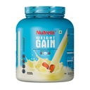 Nutrela Weight Gainer | 2 Kg Banana Flavour | High-Calorie Mass Gainer with Vitamins & Khandsari Sugar | Ideal for Men & Women,Powder