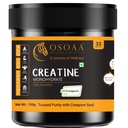 OSOAA 100% Creapure from Germany, Micronized Creatine Monohydrate Powder - 100g | 3g Creatine/Serving | Pre/Post Workout Supplement for Muscle Repair & Recovery | Supports Athletic Performance & Power