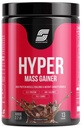 Sparkfusion Hyper Mass Gainer High Protein Muscle Building & Weight Gainer Formula | 16.8g Protein,58.80g Carbs,306 Calories With Milk for Muscle Support & Muscle Mass Gain | 1000 Gm | Chocolate Flavour