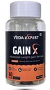 GAIN X -Advanced Weight Gainer Supplement | Supports Lean Muscle Growth & Appetite Booster with Ashwagandha, Vidarikand & Safed musli | Natural & Ayurvedic, 60 Capsules for Men & Women |