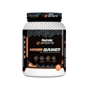 Nutrela Sports Mass Gainer Protein Powder 1 kg (Malai Kulfi) | With 2.5g Creatine, 33.1g Carbs & Biofermented Vitamins