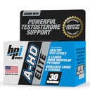 BPI Sports A-HD Elite – Hommes Powerful Testostérone Booster pour l'endurance, la force, le soutien sexuel – Supports Muscle, Libido & Métabolisme – Supplément de testostérone naturelle – 30 portions – 500mg