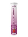 Glutathione Effervescent Tablets-500mg| Skin Brightening, Anti-Aging & Deep Hydration | With Vitamin E, Hyaluronic Acid & Aloe Vera Concentrate | No Sugar | No Maltodextrin | Strawberry | Pack of 1 (15 Tablets)