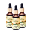 Aachman Veda Curcumin Haldi Drops Pack of 3 | Turmeric Extract | Immunity Booster & Anti-Inflammatory Supplement (30ml Each)