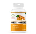 Zenius Curcumin Tablets for Skin Clarity, Joint Support and Immune Boost, 60 Tablets
