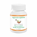 Curcumin (95%) Extract with Piperine(5%) Organic Turmeric Veg Capsules 60 tab Non-GMO & Gluten Free (Pack of 1)