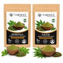 Organic Daily Wellness Herbs | Moringa Powder + Neem Powder