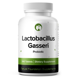 Lactobacillus Gasseri Probiotic Supplement 240 Comprimés 3 Million CFU Probiotics for Men & Women Supports Intestinal Digestive & Gut Health (240, Lactobacillus Gasseri)
