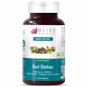 Bliss Welness Gut Detox | Trikatu, Isabgol, Triphala, Avipattikar, Kalajeera | Supports Digestion, Metabolism, Toxin Removal, Acidity & Gas Control for a Healthy Gut Cleanse – 60 Veg Tablets