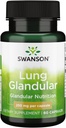 Swanson Brut Lung Glandulaire 250 Milligrammes 60 Capsules