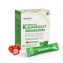 LeanGut Sticks with Acetyl L-Carnitine, Green Tea Extract & Probiotics | Gut Health, Metabolism & Digestive Support | For Men & Women | 30 Sticks | Strawberry
