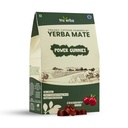 Organic Yerba Mate Power Gummies | Cranberry Flavour | Sugar-Free | Plant-Powered Energy Boost | 30 Gummies