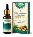 Nabhi Oil for Weight Management & Body Detox 30ml | Ayurvedic Herbal Belly Button Oil | Supports Digestive Wellness, Metabolism Balance, Relaxation & Daily Self-Care for Men & Women