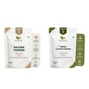 Organically Grown Senna Leaves Powder & Arjuna Powder 200g (Pack of 2) – Natural Herbal Laxative | Ayurvedic Supplement for Healthy Bowel Movement & Digestive Cleanse Support