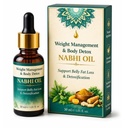 Nabhi Oil for Weight Management & Body Detox 30ml | Ayurvedic Herbal Belly Button Oil | Supports Digestive Wellness, Metabolism Balance, Relaxation & Daily Self-Care for Men & Women (PACK OF 1)