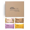 The Whole Truth - Super Crunchy Millet Protein Bars 13G | All In One Pack of 5 (2 Almond Millet, 1 Hazelnut Millet, 1 Mocha Millet, 1 Peanut Millet) | Cleanest Snack Ever | No Refined Sugar