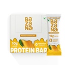 Bazana 10g Protein Bar | Mango Yogurt Bliss | Pack of 12 | No Added Sugar | High Protein Healthy Snack | Whey & Nuts Blend | Gym & Workout Recovery | Gluten Free | Healthy Snacks