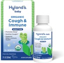 Hyland's Baby Organic Cough Sirop et Immune Support avec Agave, Elderberry et grenade, Soothes Cough, et soutient Immunity, Nighttime, 2 Fl. Oz.