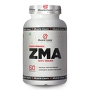 Muscle Gears ZMA Capsules | Zinc, Magnesium Aspartate & Vitamin B6 | Muscle Recovery, Strength & Endurance | Sleep Quality Support | Vegan | For Men & Women | 60 Capsules