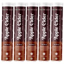 Apple Cider Vinegar Effervescent Tablets with Cola Flavour | With the Mother | Supports Digestion, Detox, Energy & Weight Management – 20 Tablets Pack of 5