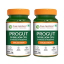 Pure Nutrition Progut 50 Billion CFU - 120 Veg Capsules (60x2) | Advanced Probiotic & Prebiotic Formula for Men & Women | 14 Strains for Gut Health, Digestive Support & Immunity | Eases Gas, Bloating & Improves Nutrient Absorption