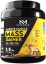 NUTRIMUSCLE MASSIVE MUSCLE MASS GAINER - 2.5 LBS - 1.134 KGS - CHOCO LATTE FLAVOUR - FOR MUSCLE AND MASS GAIN - MADE IN INDIA