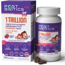 NAVEH PHARMA Postbiotiques Gommies de fraises pour enfants. Enfants Postbiotiques, 4 ans et plus, 1 Trillion métabolites 200X Ingrédients que probiotique ou prébiotique. Santé, immunité, digestion et microbiome