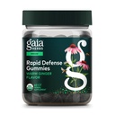 Gaïa Herbes Gommies de défense rapide - soutient la santé immunitaire* - avec propolis, gingembre et échinacée - USDA Organic - 60 Gommies végétariennes (30 portions)