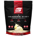 Suppléments de granite La poudre de protéines de lactosérum Isolée pour le muscle maigre avec 150 calories, 2g de fibre, 1g de sucre (30 portions), crème glacée de vanille