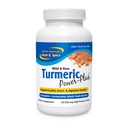 North American Herb & Spice Turmeric Power-Plus Gels, 120 comtes