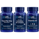 Prolongation de la durée de vie Multivitamine à deux par jour, 60 capsules BioActive Complete B-Complex, 60 capsules