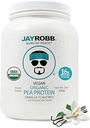 JAYROBB Protéine végétale biologique de vanille de pois