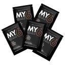 Myelin-6, Sampler Pack, 5 packs à portion unique, Supplément Focus et Santé du cerveau avec support AlphaSize, Mémoire et Fonction cognitive, Orange Tangerine Flavor, Sans gluten, Non-OGM