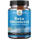 Complexe de stérols végétaux avec Beta Sitostérol - 500mg Stérols bêta-sitostérol et supplément de Stanols pour la santé cardiaque et le soutien de la prostate - Supplément de santé cardiaque et de la prostate pour les hommes - 30 comprimés