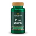 Swanson Énergie pure Métabolisme Concentration Focus Support Gestion du stress Herbes Adaptogènes Supplément à base de plantes 60 Capsules de légumes (capsules de légumes) Vegan