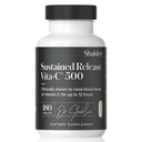Shaklee - Sortie prolongée Vita-C® 500mg - Formule de soutien cellulaire et immunitaire à haute puissance avec système de libération durable propriétaire - comprend les hanches roses et le mélange bioflavonoïde - 180 comprimés