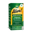 La nature est vivante ! Absorption de calcium max, source végétale Calcium, vitamine D3 et K2, magnésium, os de soutien*, 60 comprimés (paquetage mai vary)