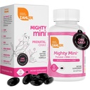 Zahler Mini vitamine prénatale avec DHA et folate - Certifié Kosher - Toutes les vitamines prénatales naturelles - Multivitamines pour femmes enceintes - 19 vitamines prénatales incluant l'acide folique (90 softgels)