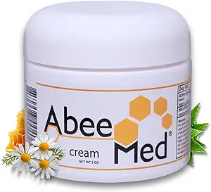 Crème de venin d'abeille - Apitoxine naturelle avec du pollen d'abeille, de la camomille, du menthol - Crème articulaire de venin d'abeille pour les muscles, les os et les articulations, soulagement rapide, entorses, souches - Formule de force supplémentaire - 2oz