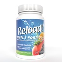 Rechargez! pour les hommes, tous naturels, multivitamines, multiminéraux et antioxydants, avec 24 fruits et légumes! 1 mois Approvisionnement.