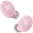 Back Bay Audio Tempo 30 Ecouteurs sans fil pour petites oreilles - son primé, écouteurs Bluetooth étanches, boudins d'oreille confortables pour les femmes, écouteurs roses Petits canaux d'oreille, écouteurs à batterie longue