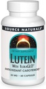 Source Naturals Lutéine avec FloraGLO 20 mg Antioxydant Caroténoïde - 60 Capsules