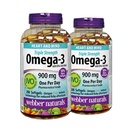 Webber Naturals Triple Strength Omega-3 900mg 200 softgels x 2(2 bouteilles)