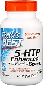 Meilleurs médecins 5HTP Amélioré avec les vitamines B6 et C 235