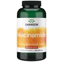 Swanson Niacinamide - Supplément de vitamine B3 Promotion de la santé cardiaque et du soutien énergétique - Peut soutenir une fonction articulaire saine - (250 capsules, 250mg chacune)